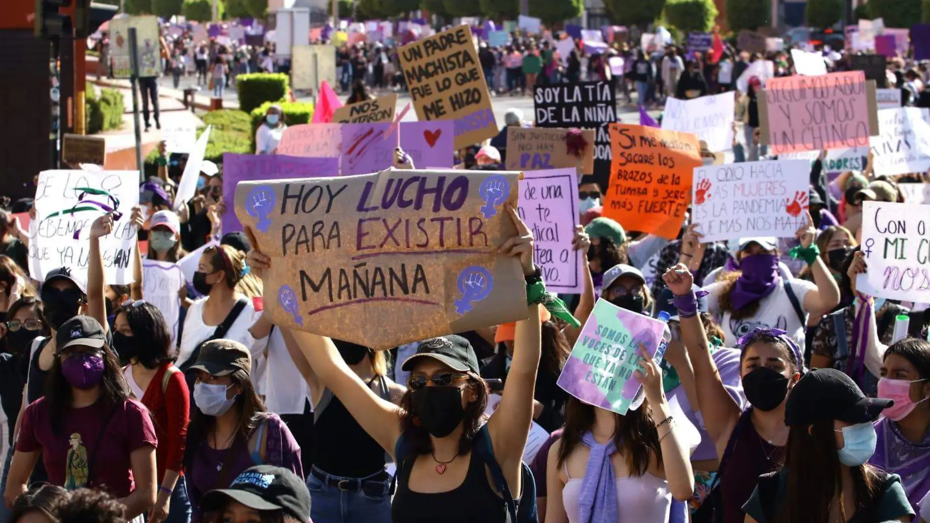 marcha feminista dos